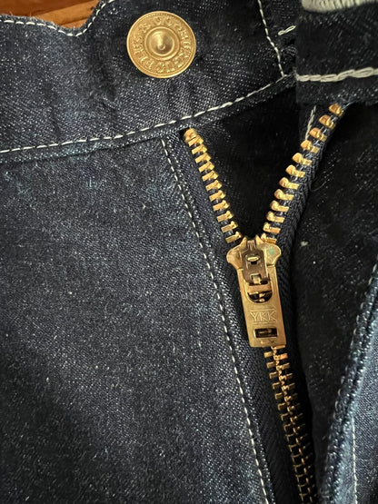 indigo painter pants with tag