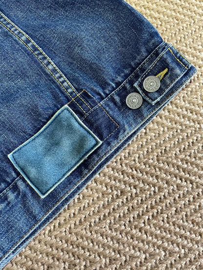 VISVIM SS 103 Damaged Denim Jacket