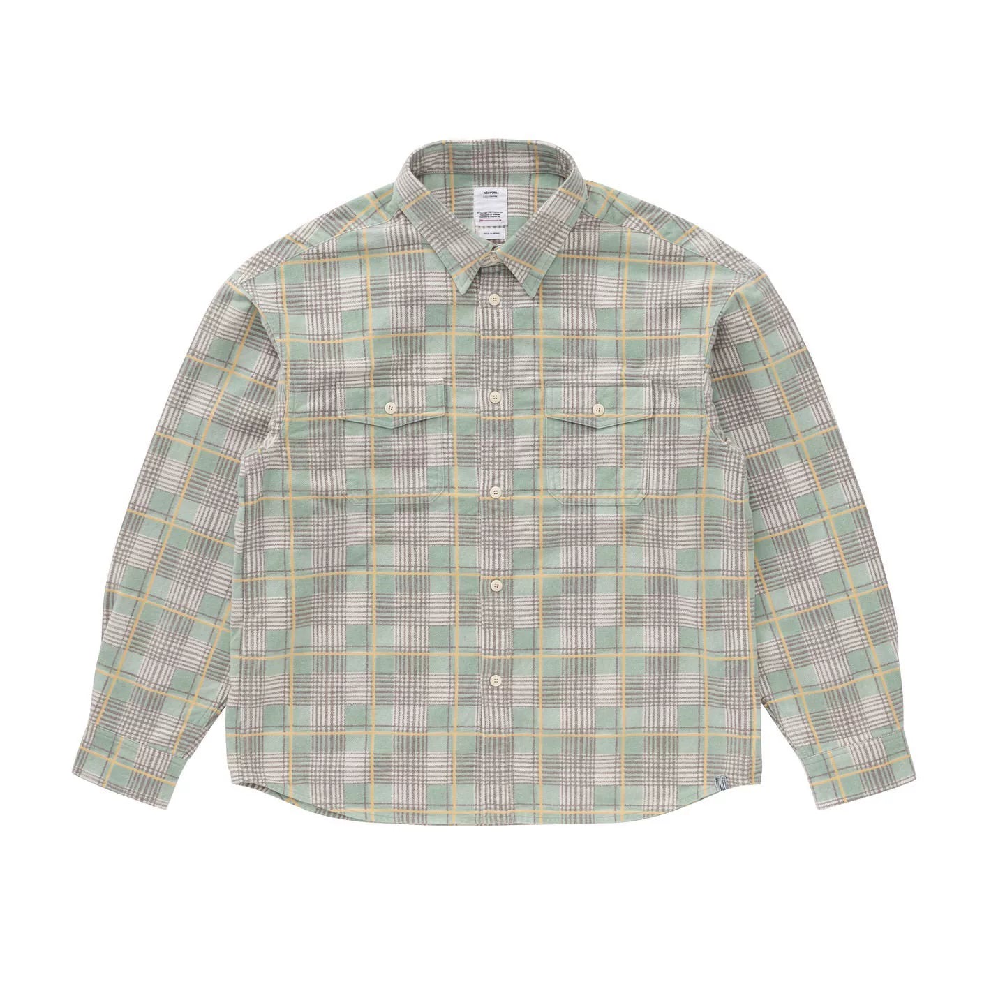 VISVIM PIONEER CHECK L/S Flannel Shirt