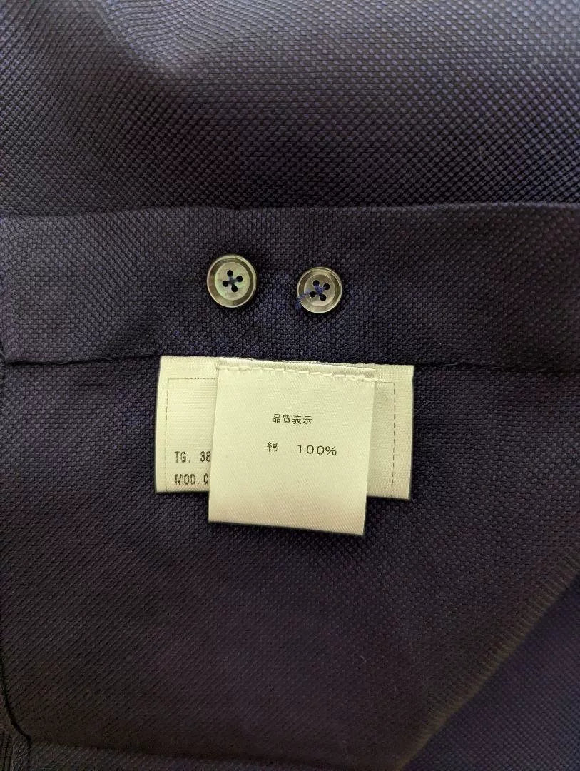 navy long sleeve shirt by stile latino