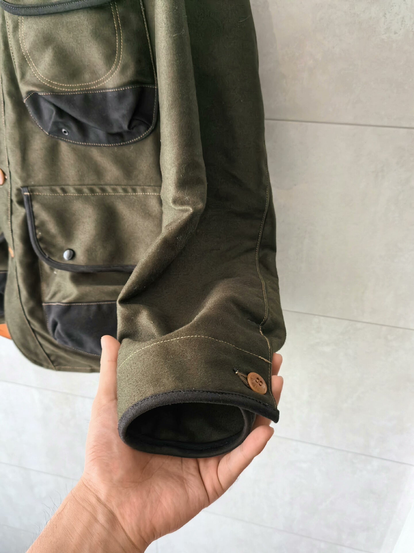 Green Freewheelers Jacket Size 44