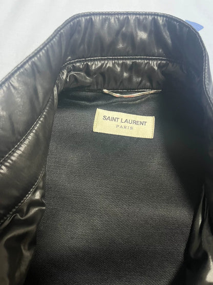 Saint Laurent Black Shiny Jacket