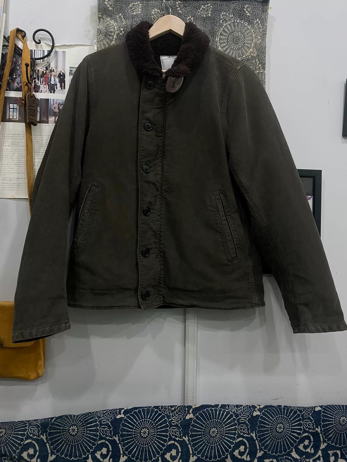 visvim deckhand G.Cords windbreaker jacket