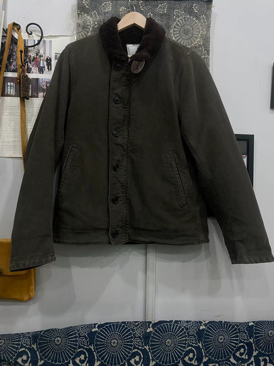 visvim deckhand G.Cords windbreaker jacket