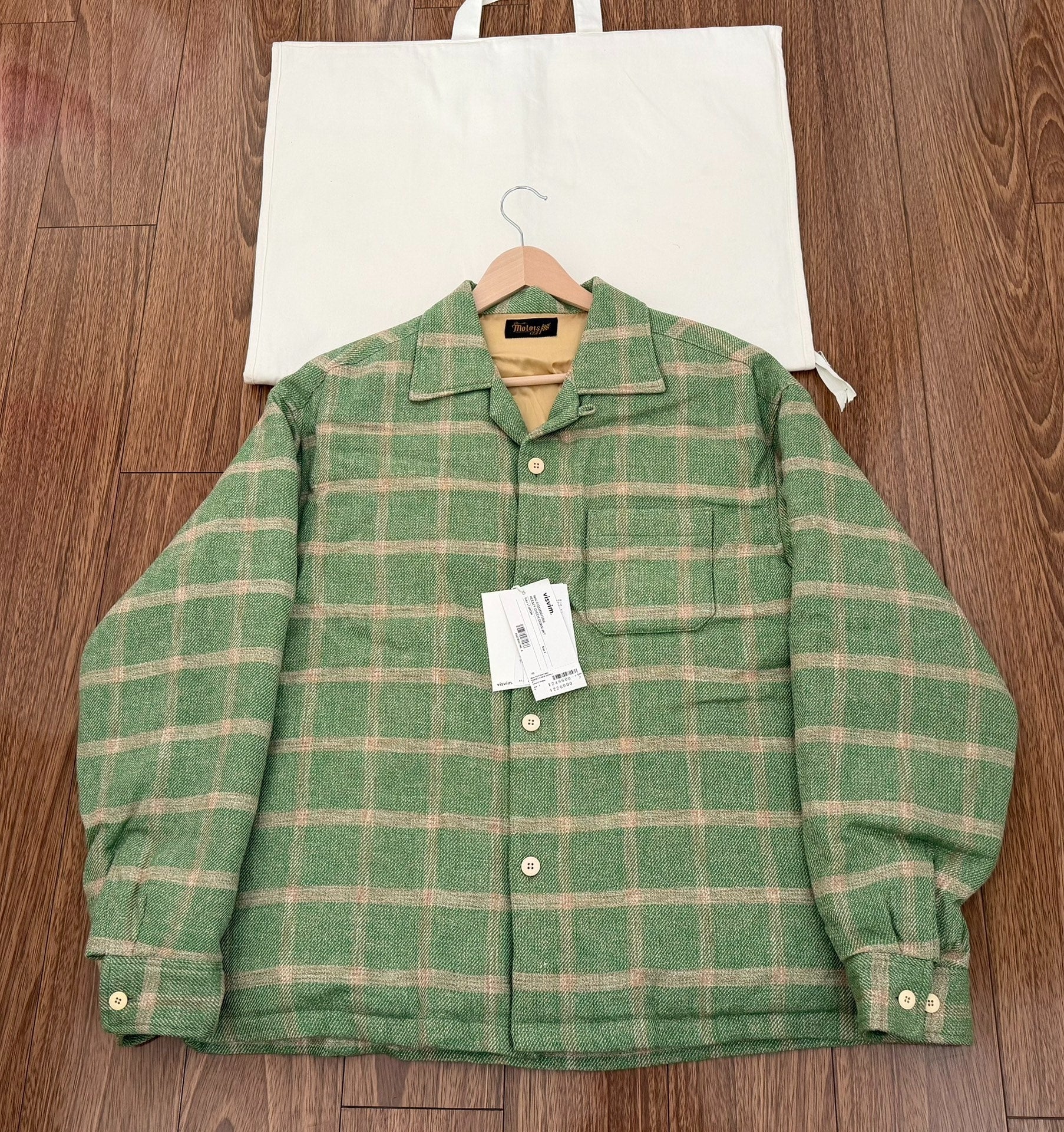 VISVIM 25SS KEESEY CHECK DOWN JKT