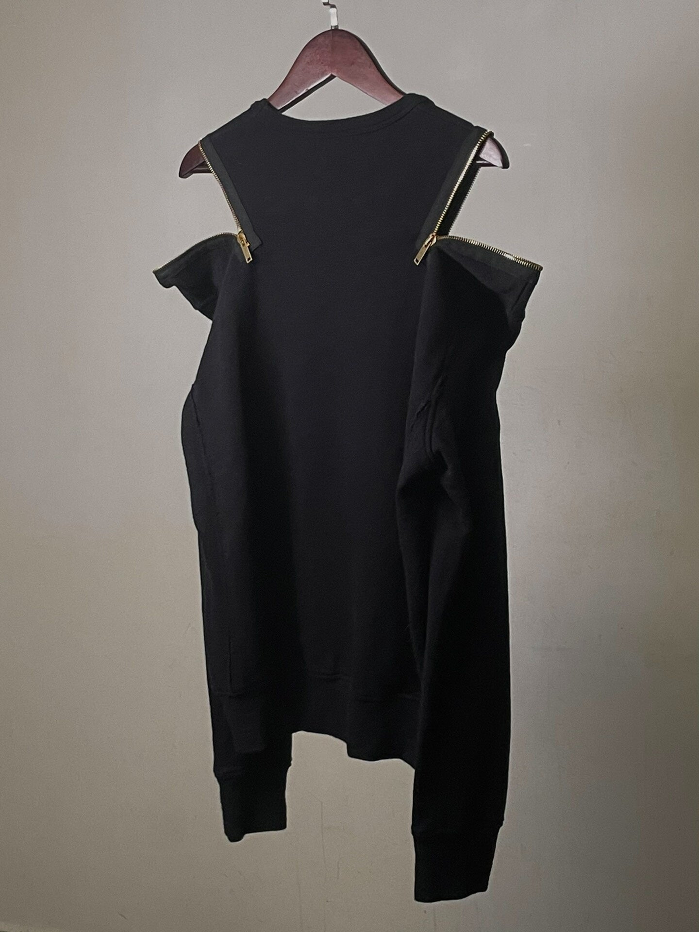 alexander mcqueen fw14 double zipper sweatshirt