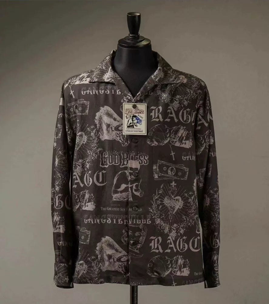 gladhand gangsterville sacred heart shirt