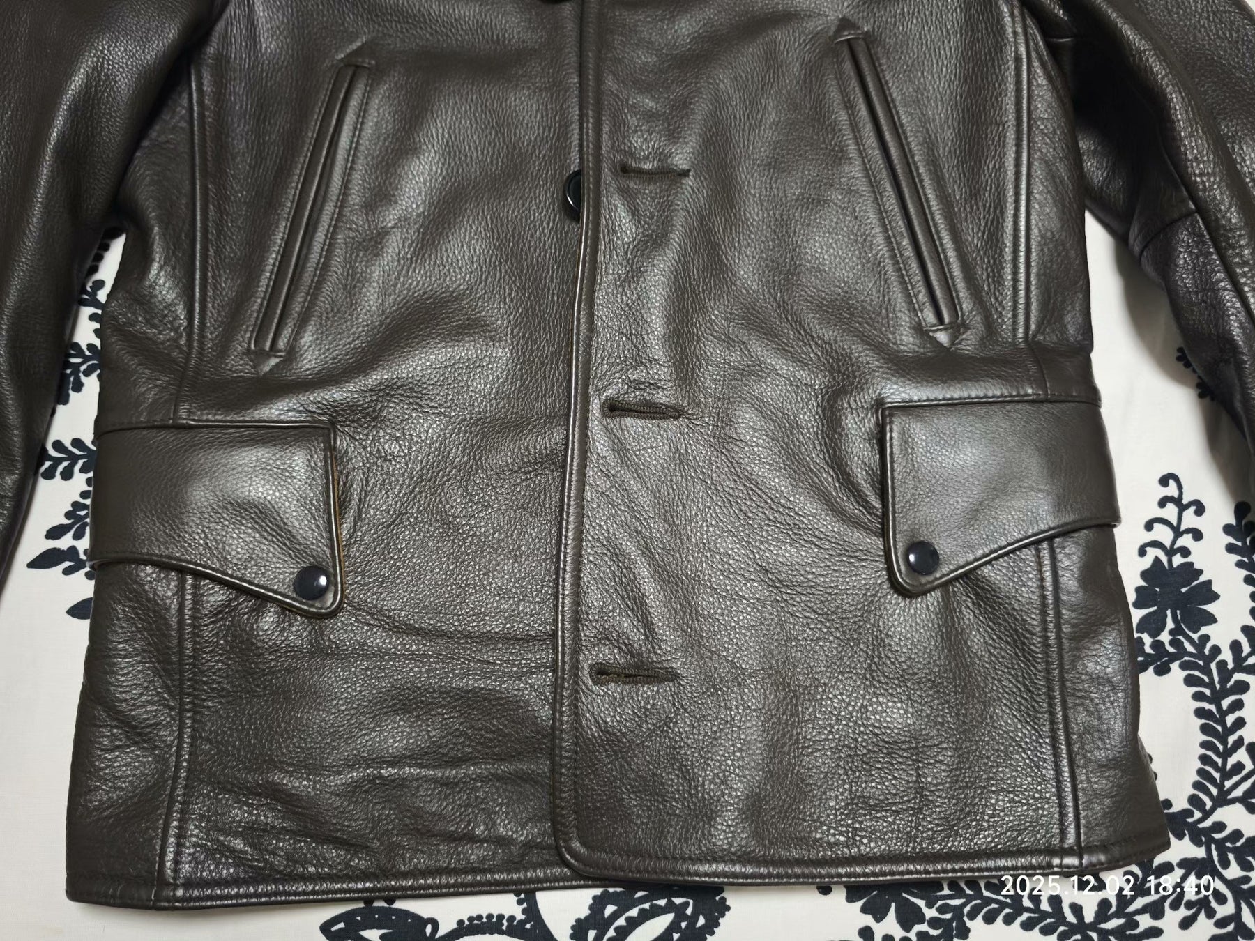 Schott NYC Perfecto Dispatcher Leather Jacket
