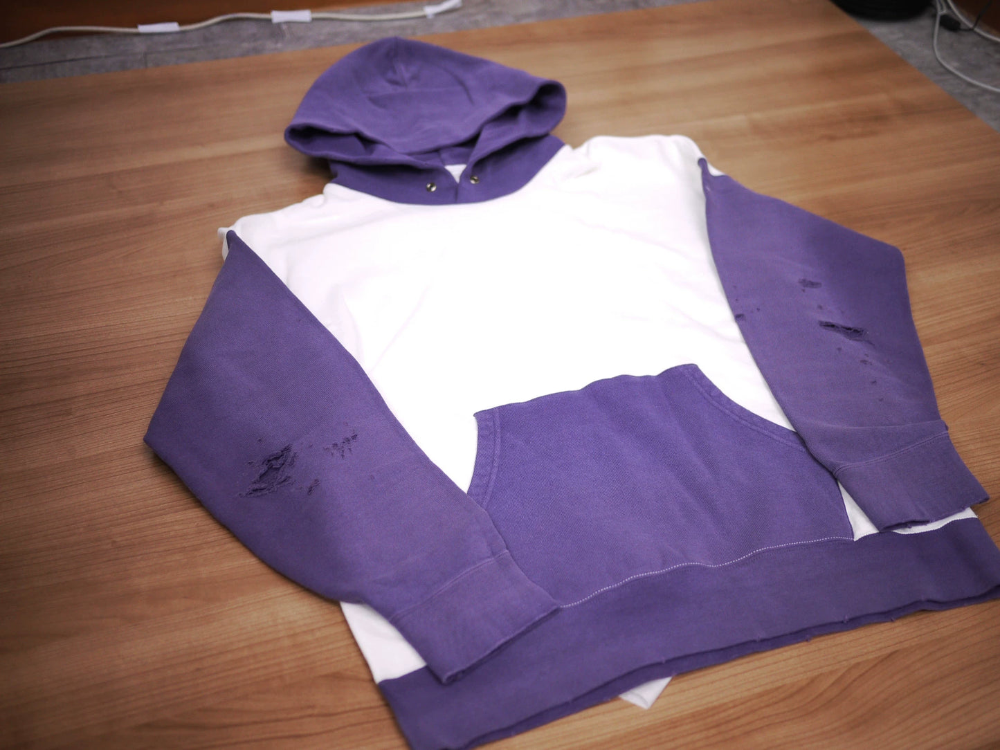 Visvim Jumbo Hoodie P.O Crash Purple