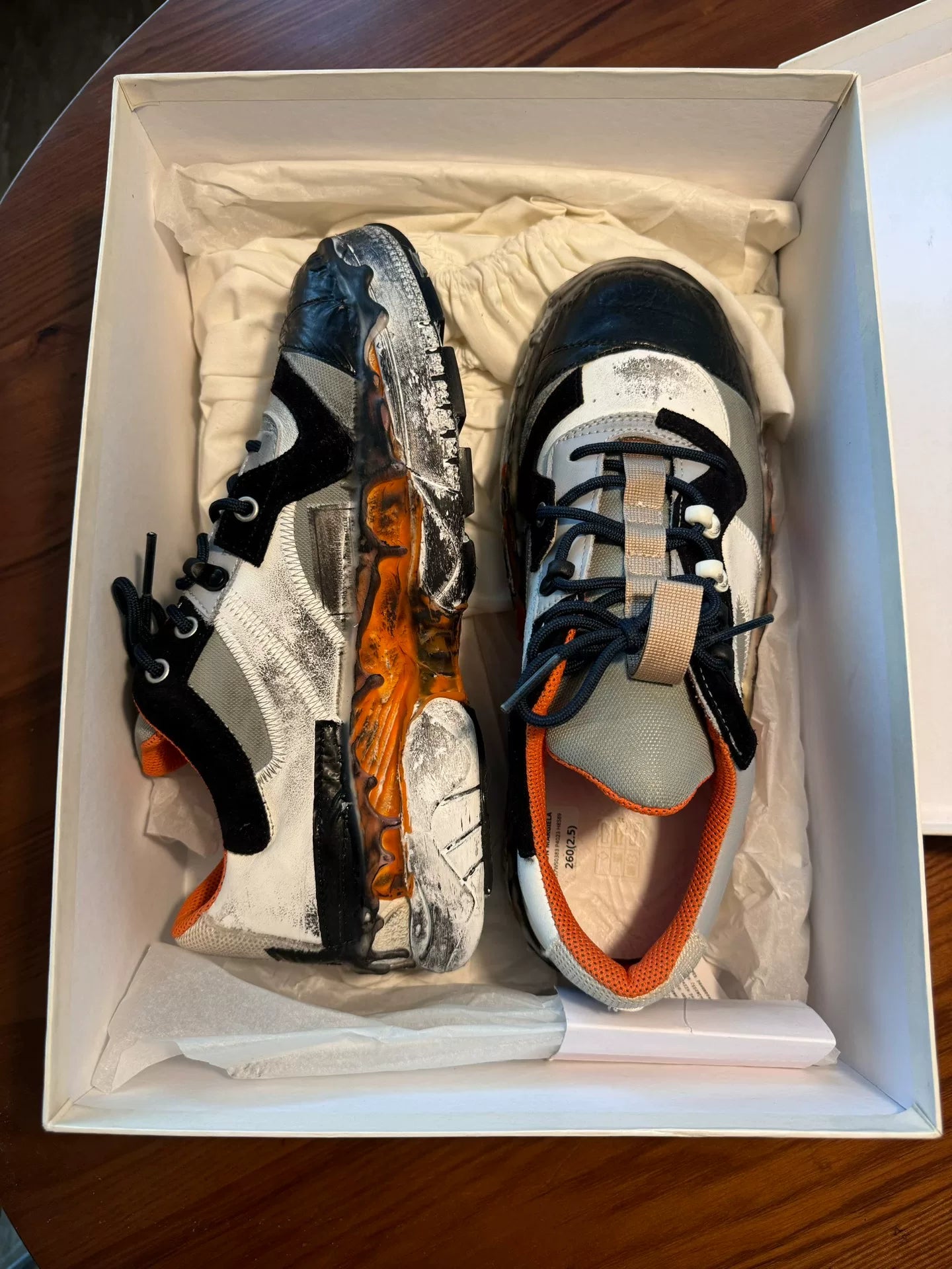 Maison Margiela Distressed Casual Sneakers