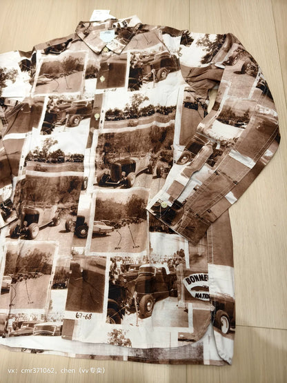 VISVIM 15SS LONG RIDER SHIRT DRY LAKES L/S