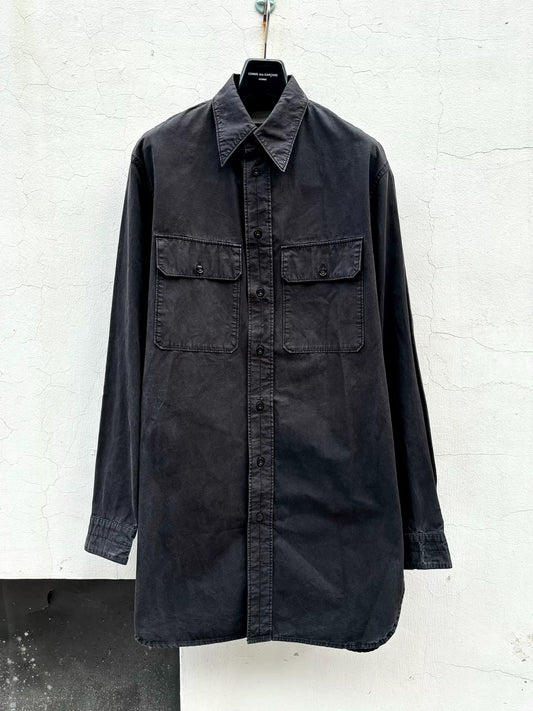 Lemaire Carbon Gray Long Shirt