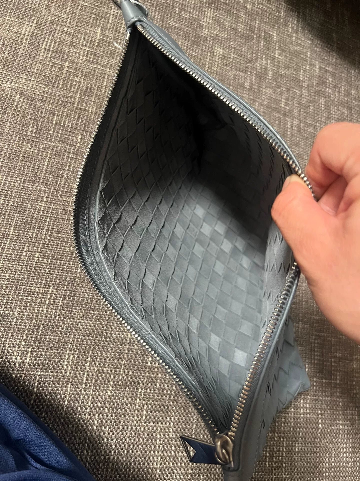 Bottega Veneta Woven Zipper Pouch