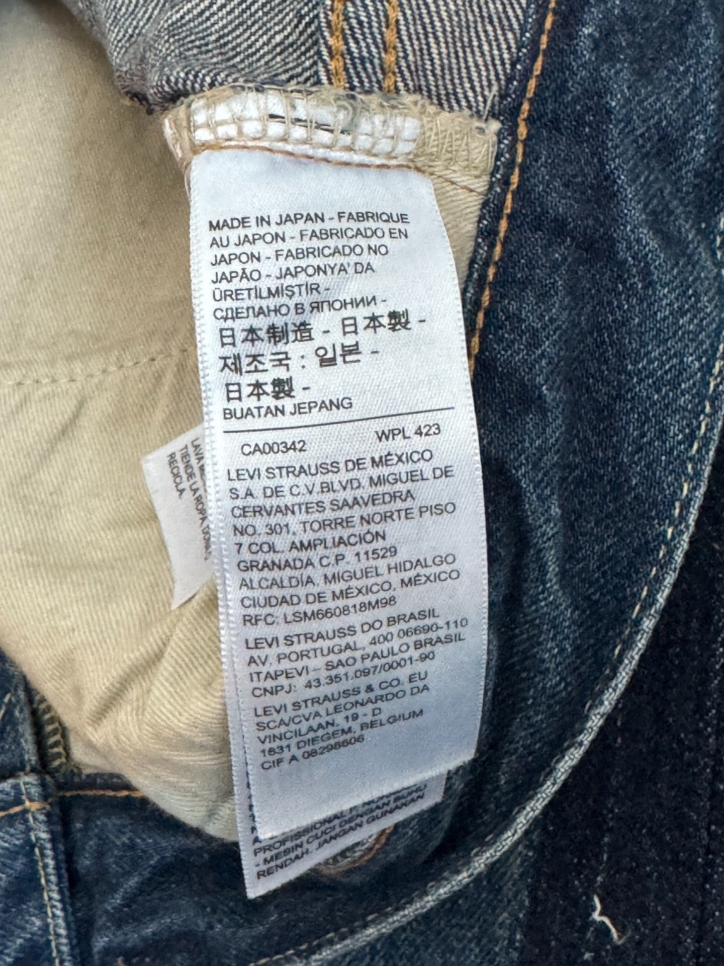 Levi's LVC 1955 50155 Washed Jeans