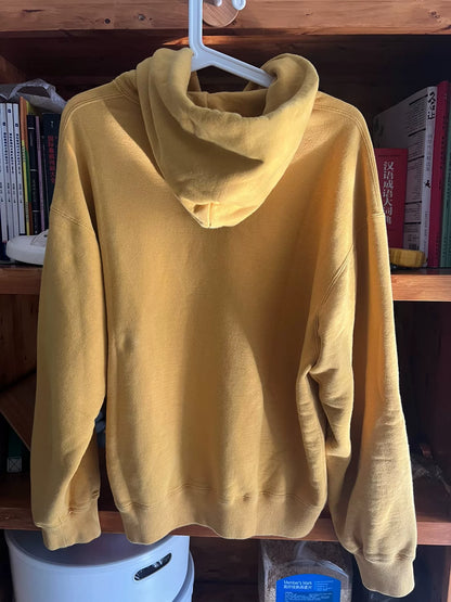 wacko maria guilty parties hoodie in yellow