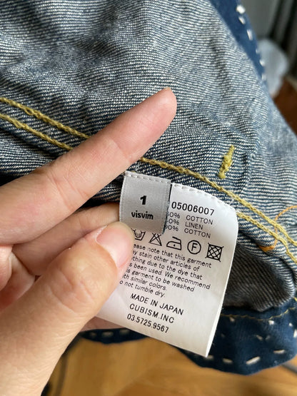 visvim fil denim robe size 1