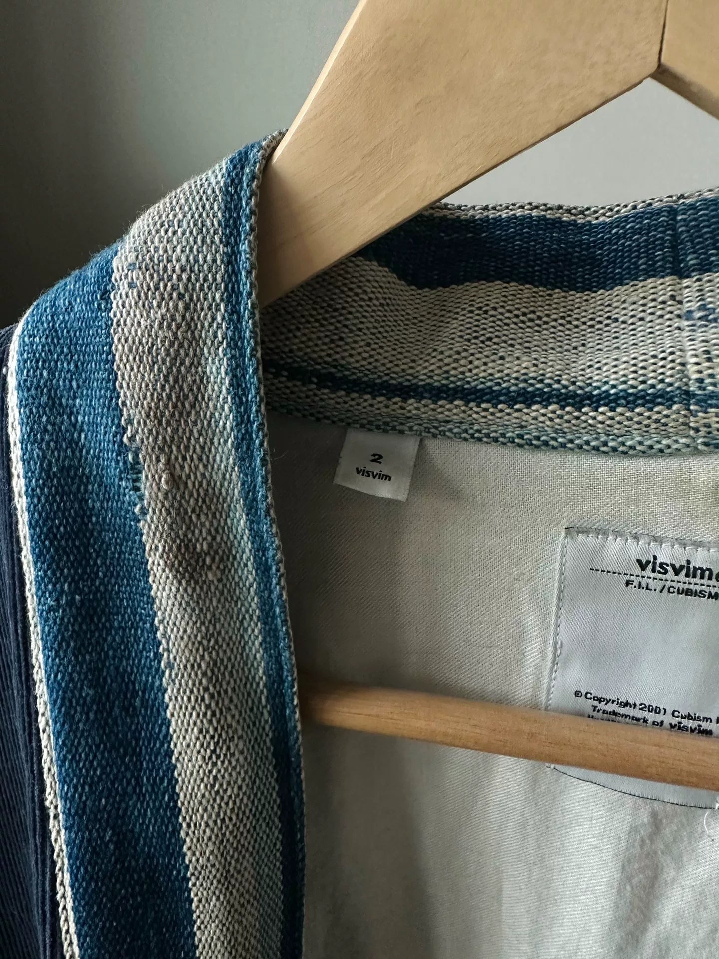 Visvim Lhamo Kofu Indigo Shirt