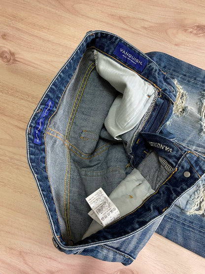 Vanquish Fragment Lightning Distressed Jeans