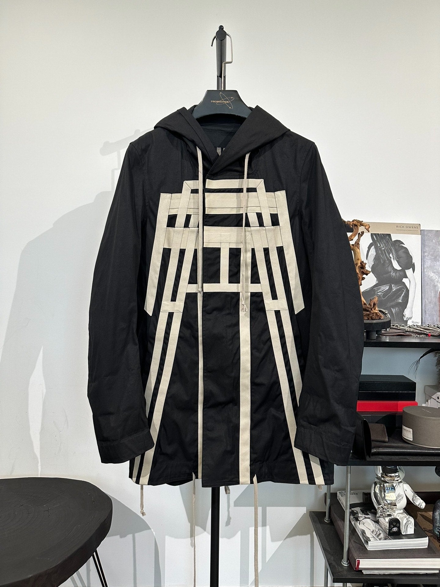 Rick Owens Drkshdw Mid-Length Hooded Parka XS