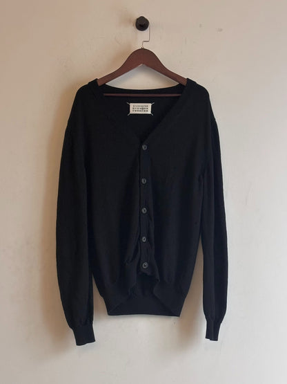 maison martin margiela v-neck cardigan