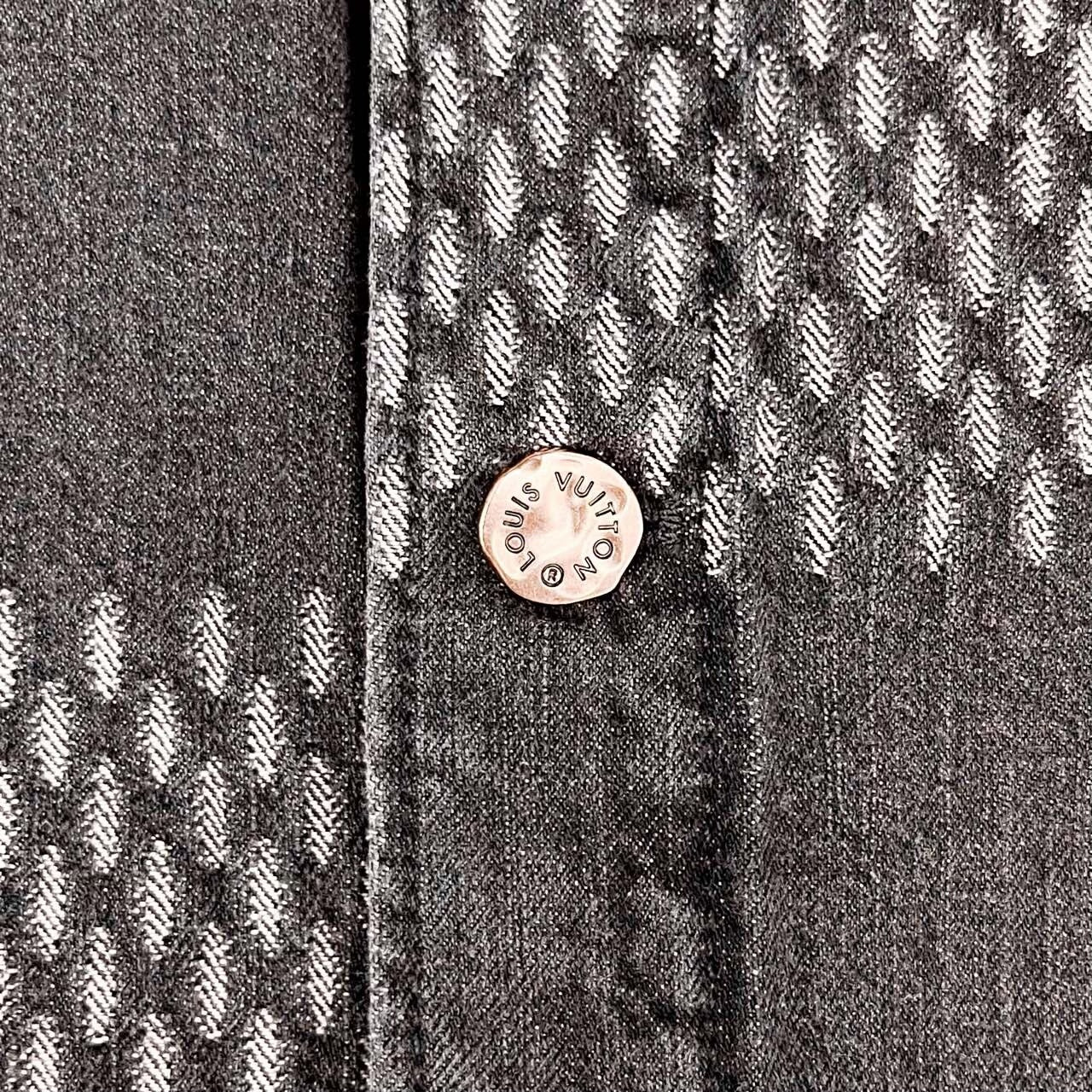 louis vuitton x nigo black denim jacket