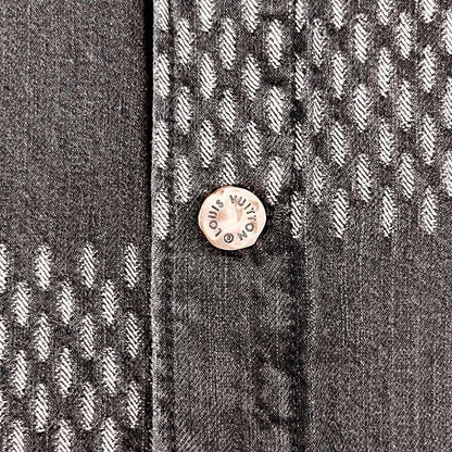 louis vuitton x nigo black denim jacket