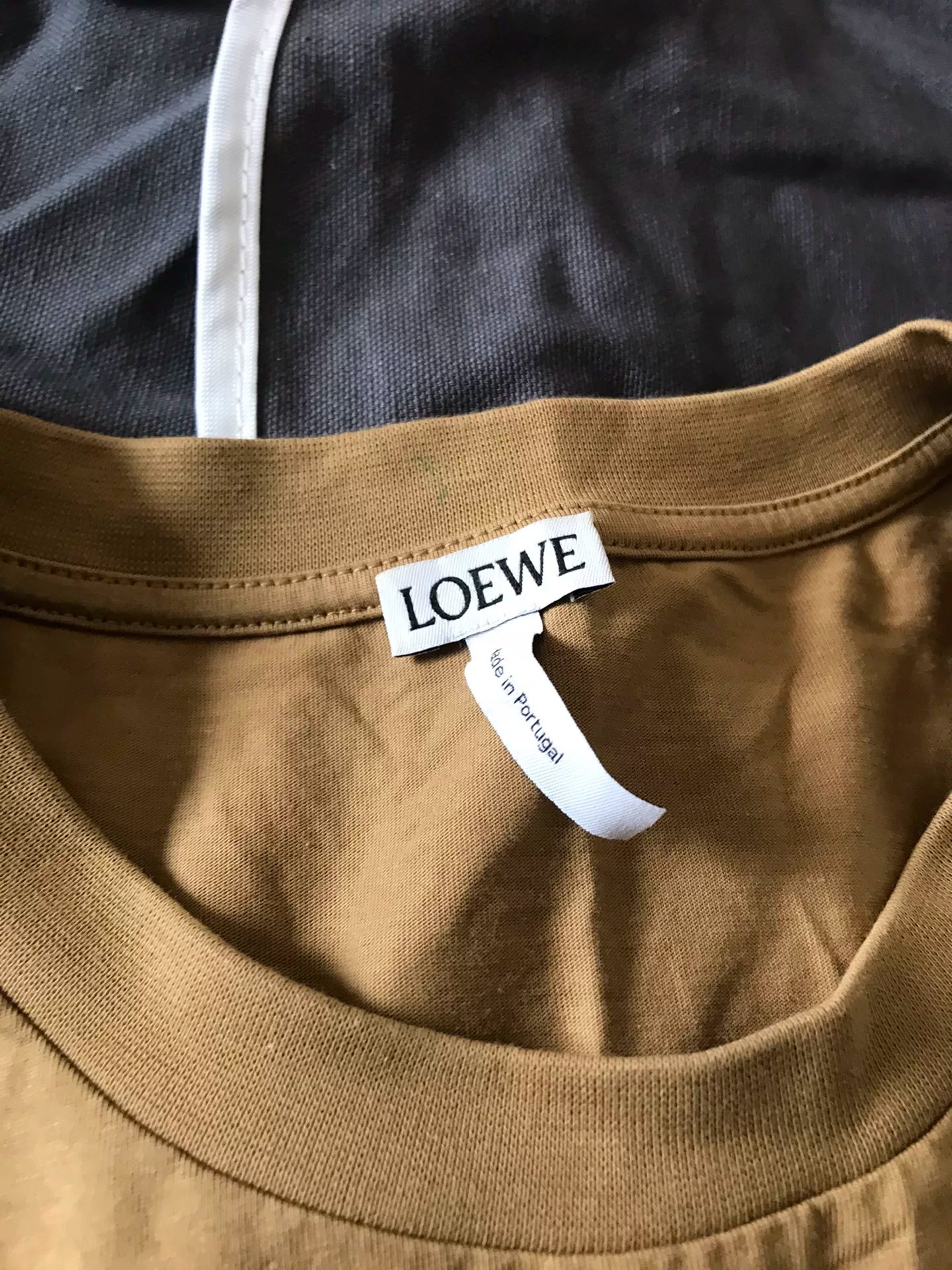 LOEWE Short Sleeve T-Shirt with Design Sleeves