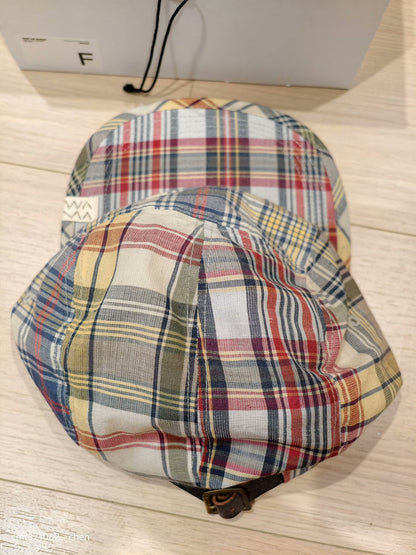 VISVIM 23SS CAMP CAP MADRAS