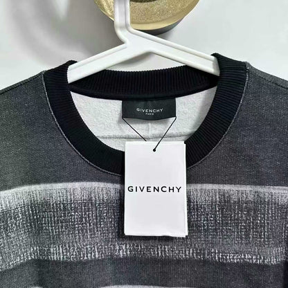 givenchy classic star stripe sweatshirt size small