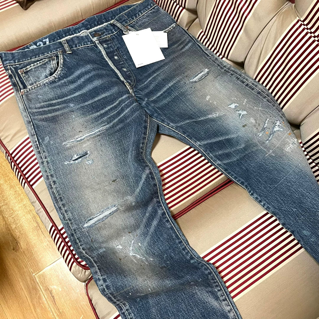 visvim SOCIAL SCULPTURE DAMAGED-27 Jeans