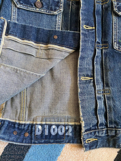 Visvim101 Denim Jacket with Paint Splatters