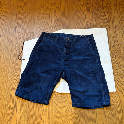 visvim chino shorts slub cords 18ss