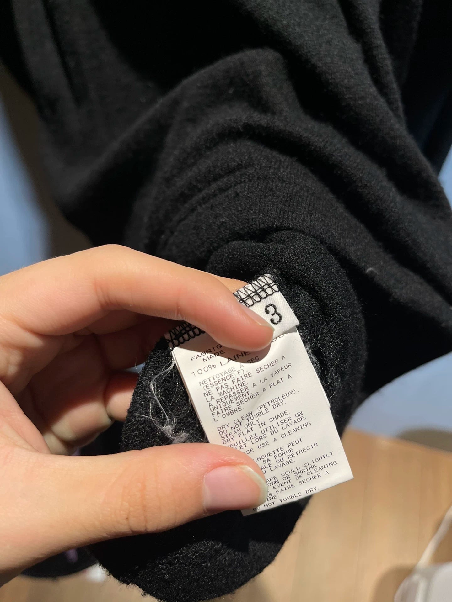 Yohji Yamamoto Tie Sweater Hoodie