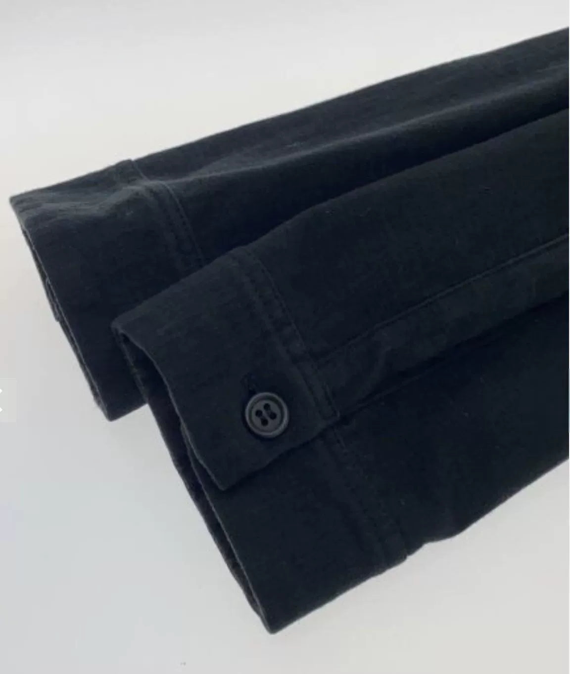 Black Buttoned Collar Jacket by Y's bis