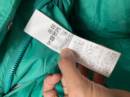 stylish teal puffer jacket for winter wear