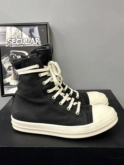 Rick Owens Drkshd Canvas High-Top
