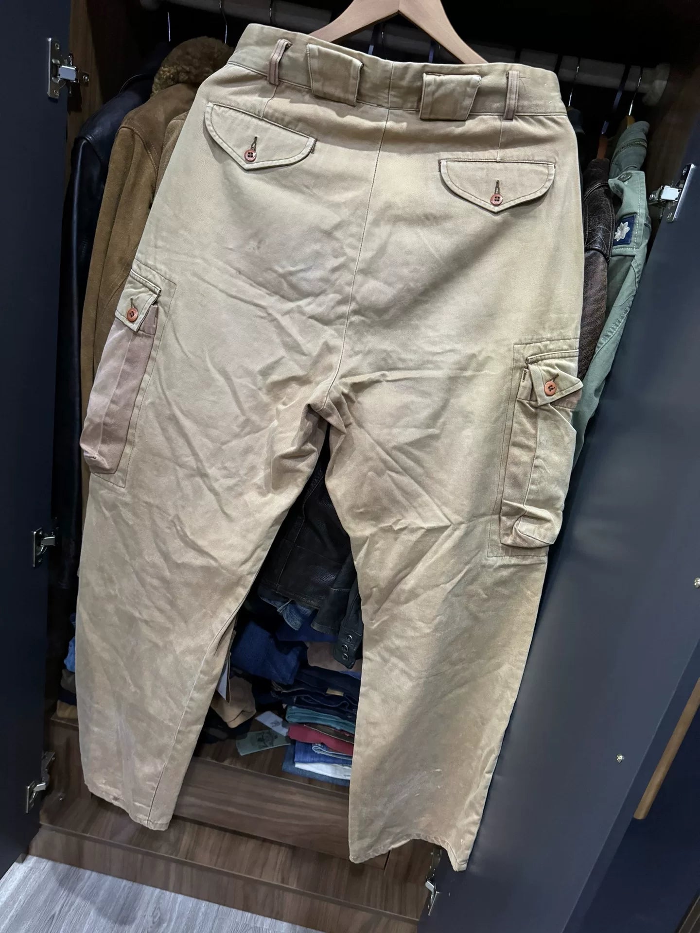RRL Utility Pant with Heavy Wash Finish