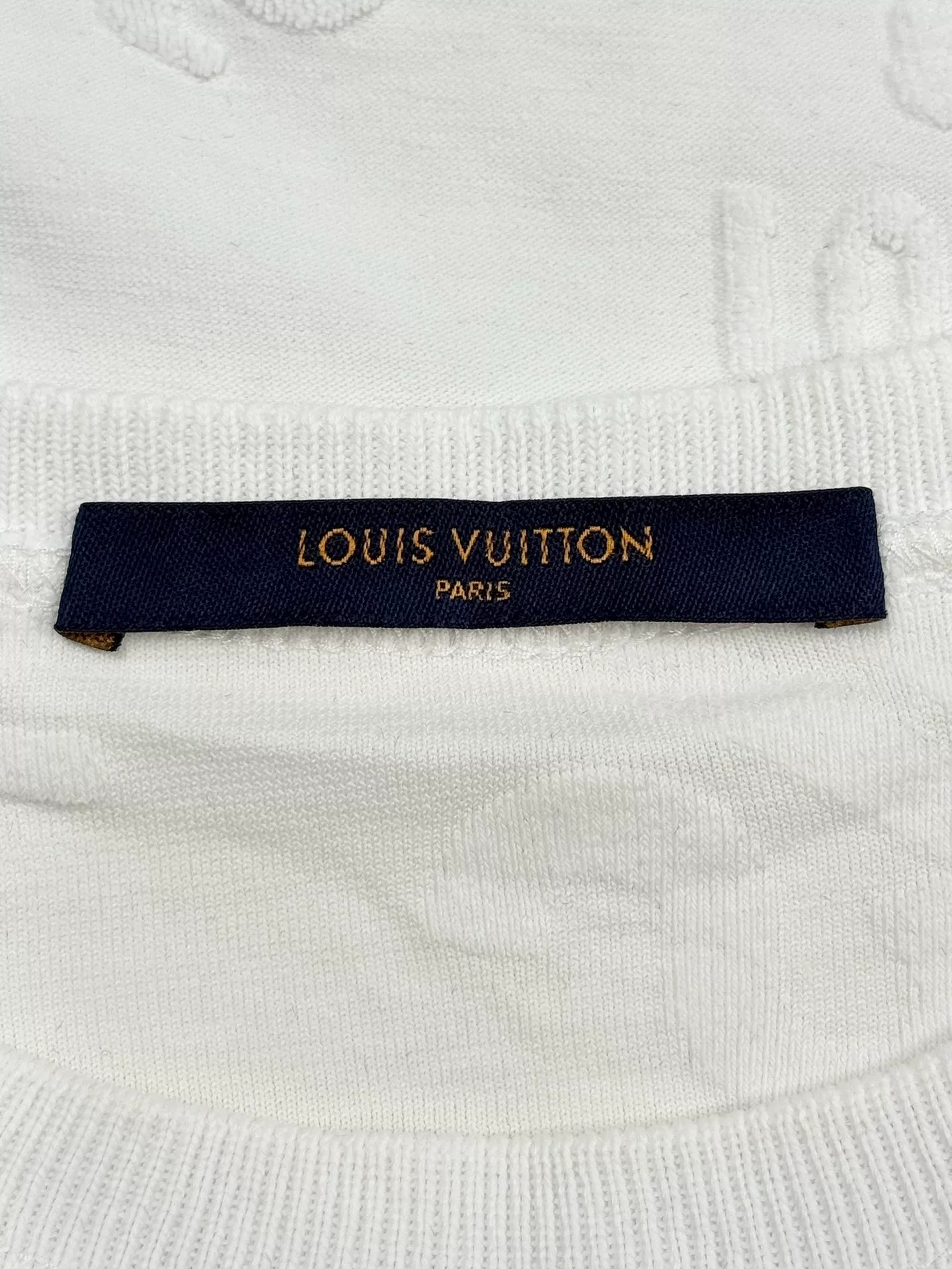 Louis Vuitton Embossed Short Sleeve T-Shirt