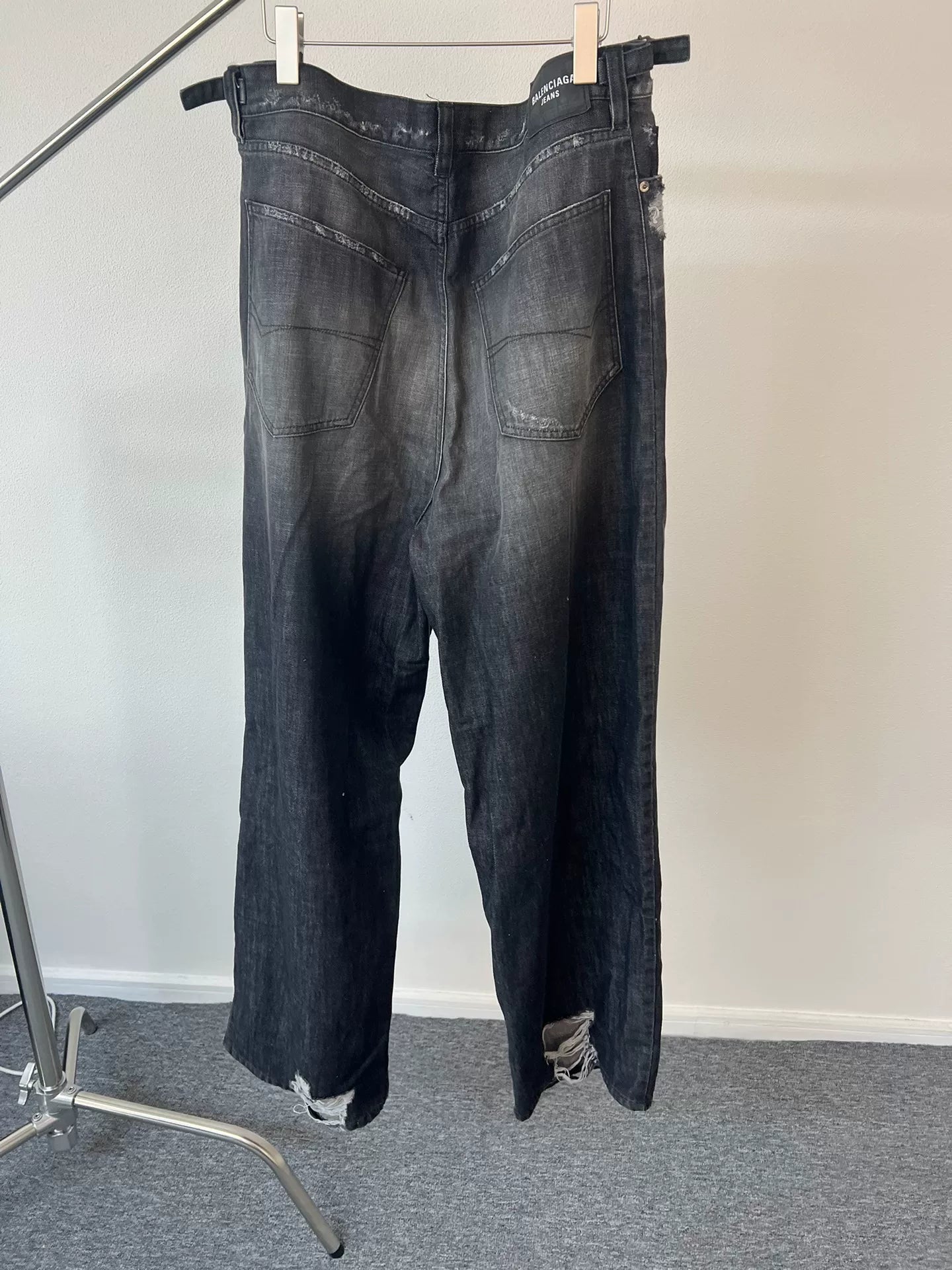 Balenciaga 22ss Baggy Denim Pants