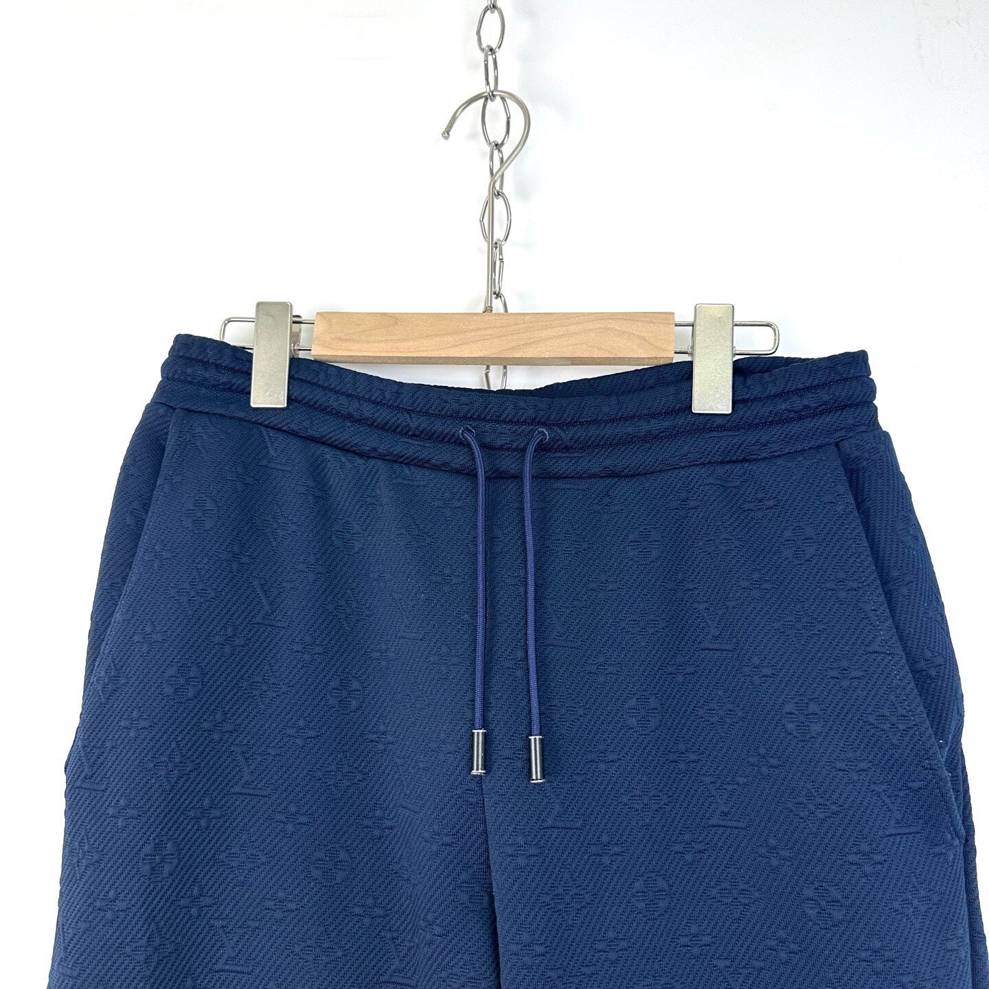 Louis Vuitton Logo Embossed Jogger Pants