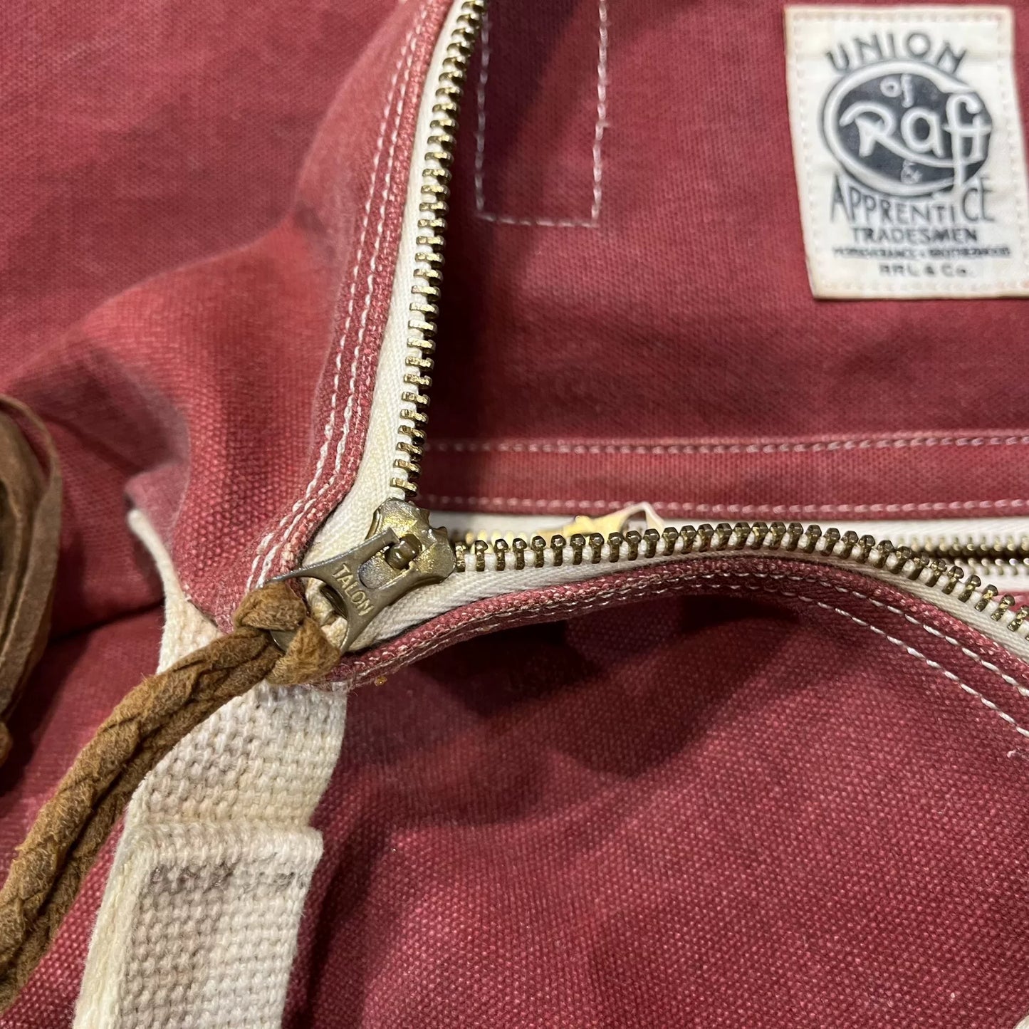 RRL Tassel Canvas Crossbody Bag
