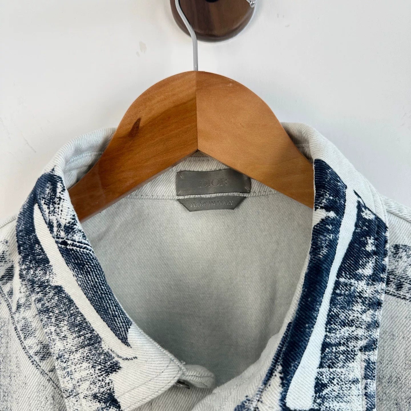 Dior 3D Printed Denim Jacket FW24