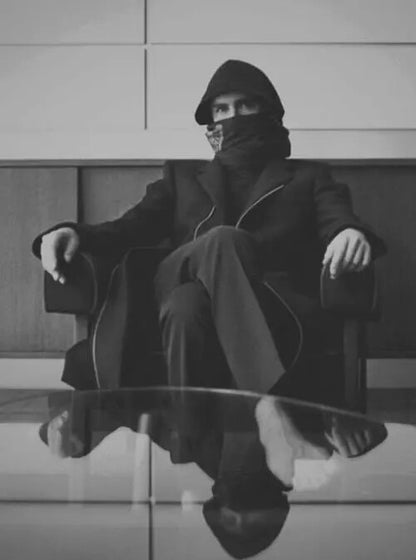 raf simons 98aw 1998-1999 black coat