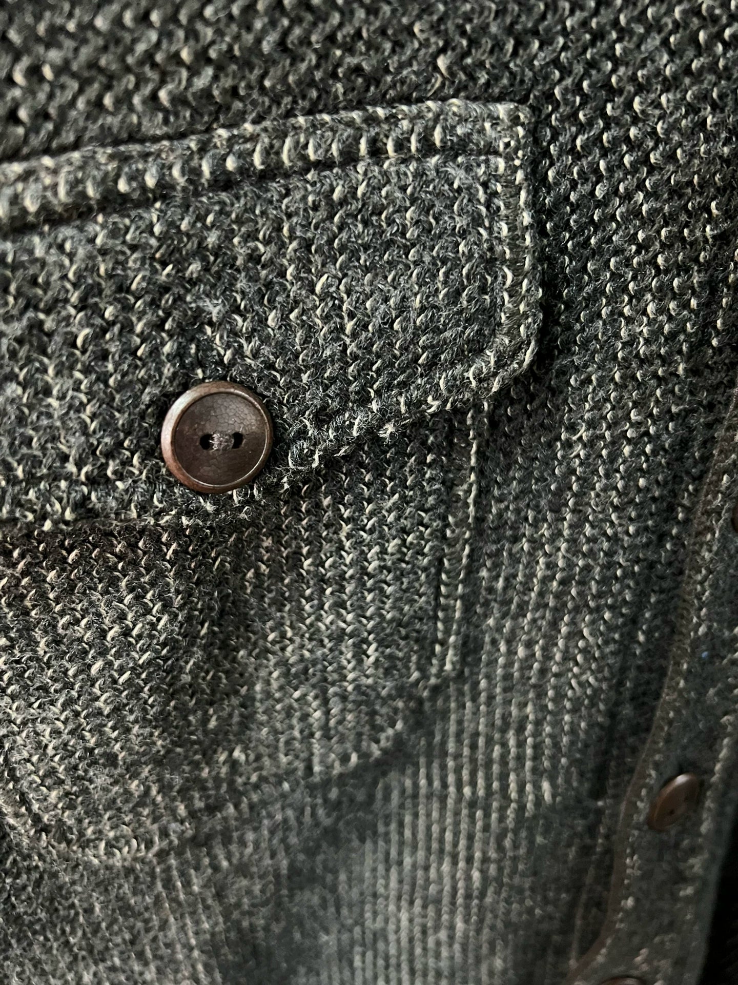 RRL Knit Shirt Jacket Thick Version