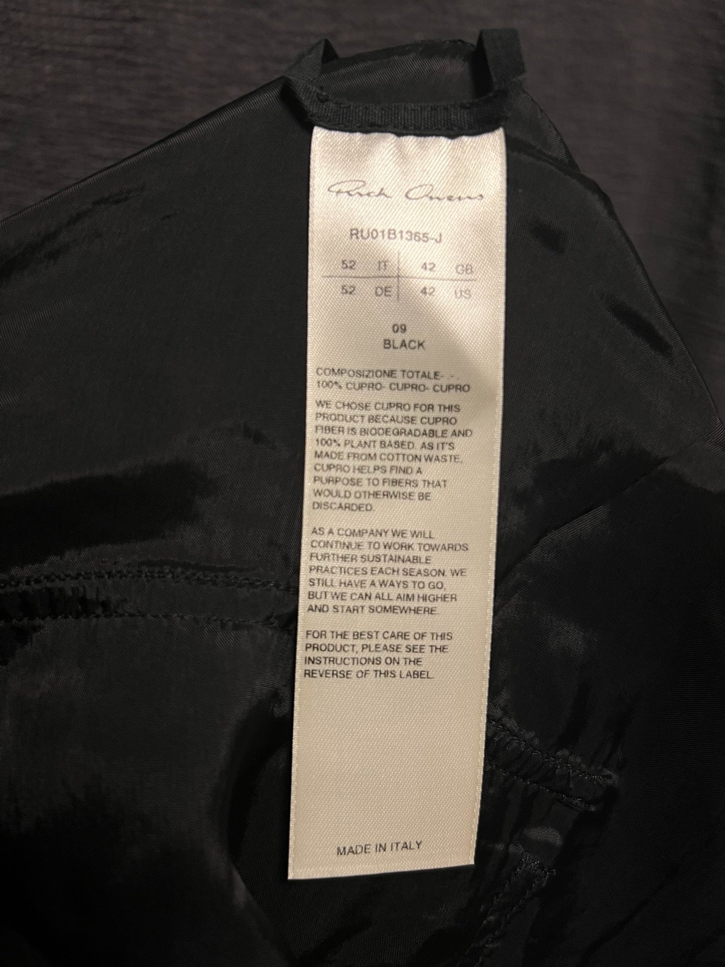 rick owens distressed wide-leg pants