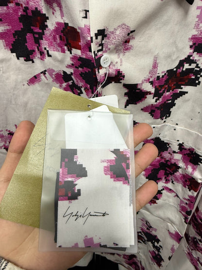 Yohji Yamamoto Mosaic Pattern Shirt