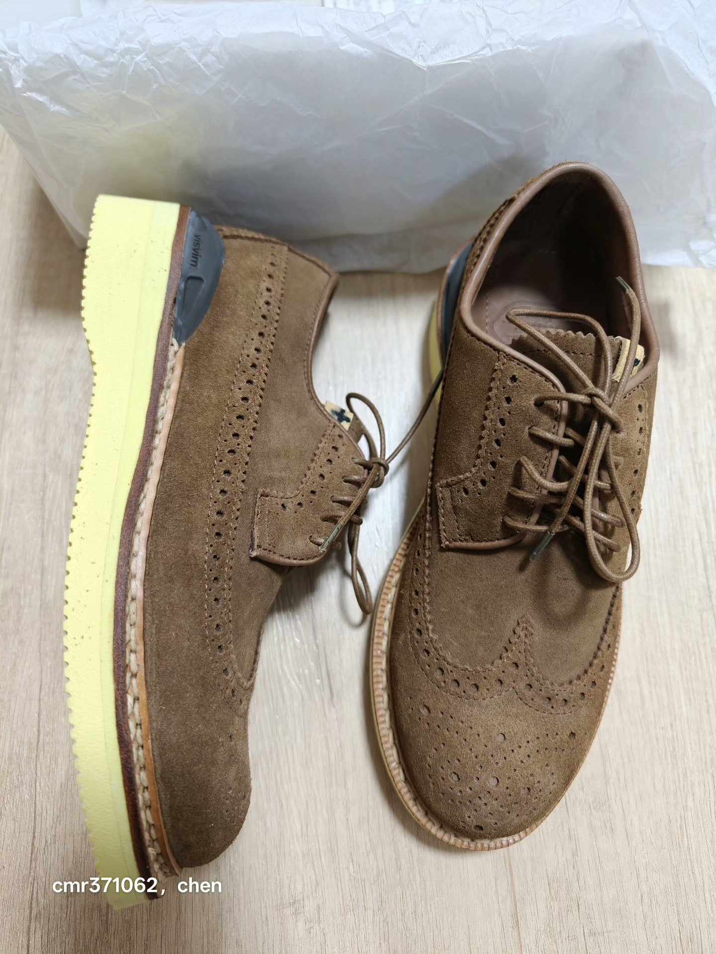visvim 13ss Spot Patrician WT Folk Brogue