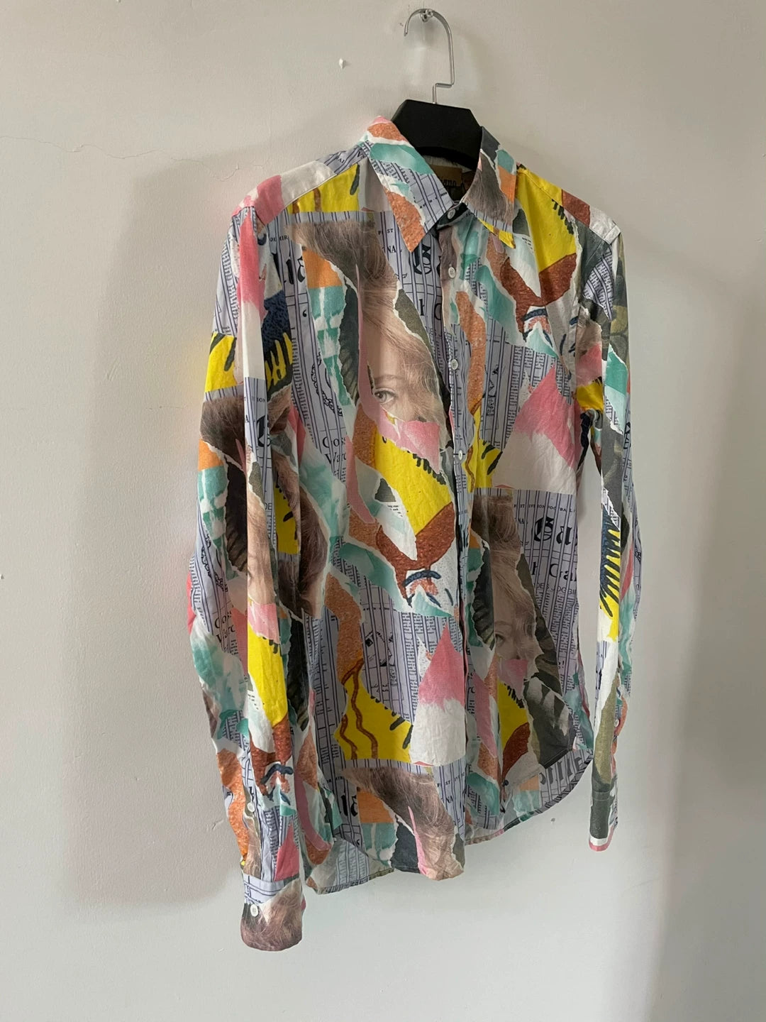 John Galliano Pirate Newspaper Shirt