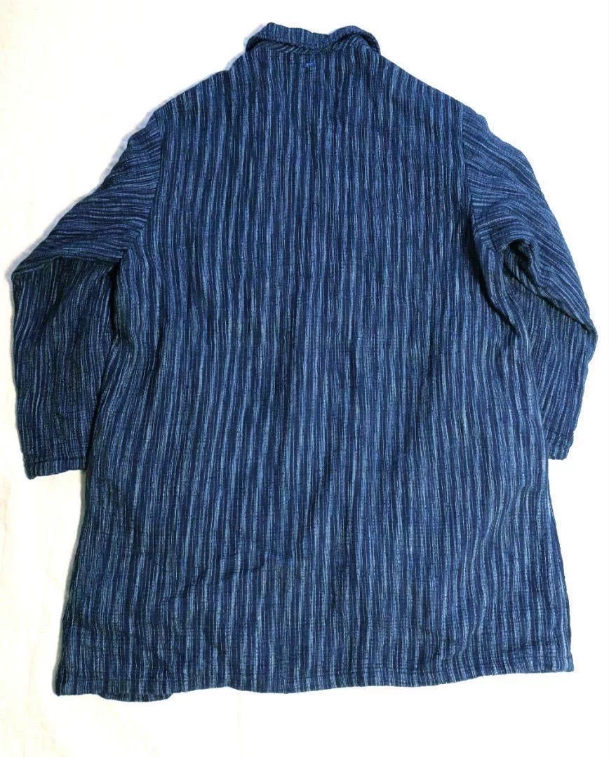 indigo kasuri coat by porter classic