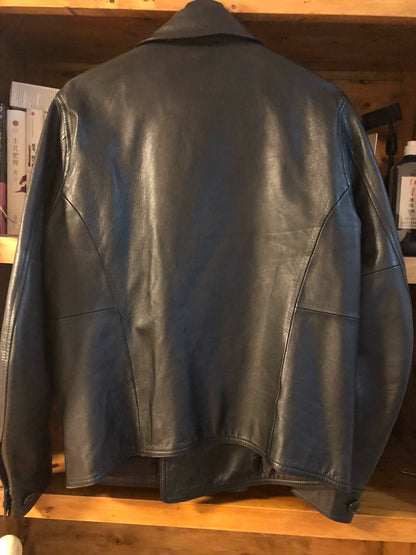 sheep leather double jacket by porter classic